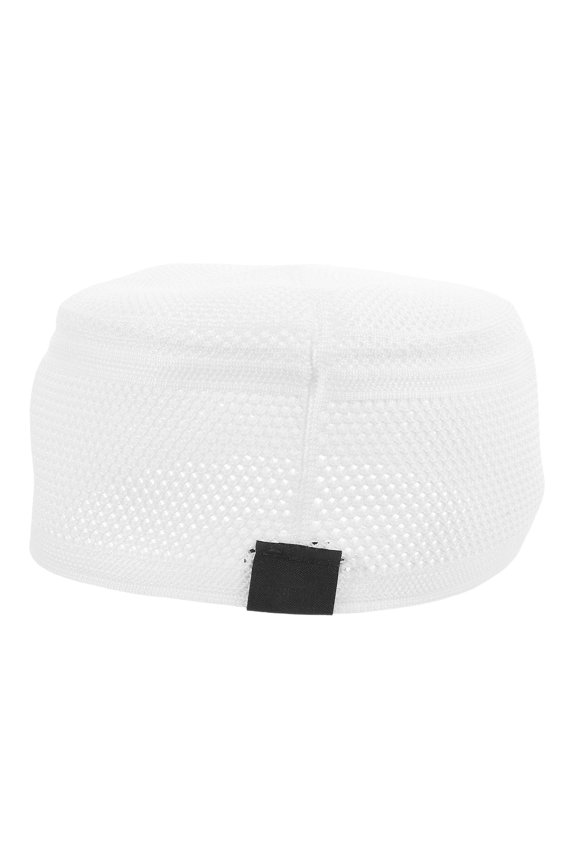 Simple White Muslim Cap for Prayer Made from Soft Cotton for Spiritual Daily Use