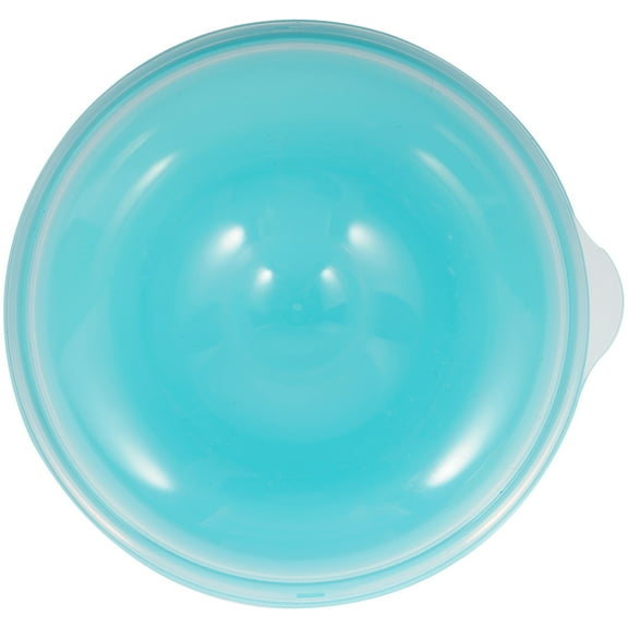 RENACLIPY Sky-blue Bread Box Bagel Holder for Kitchen Use PP Organization 1Pack