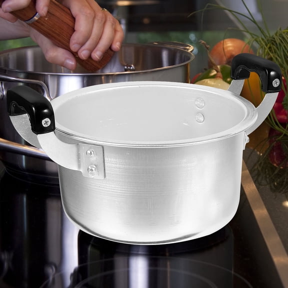 RENACLIPY Aluminum Small Cooking Pots Set for Noodles, Lightweight Kitchen Cookware 1 Set