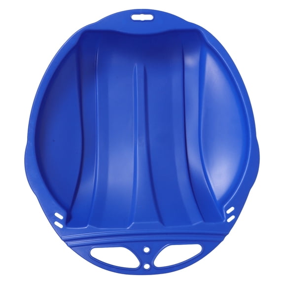 RENACLIPY Durable Blue Plastic Sled for Snow Grass Sand with Pull Rope