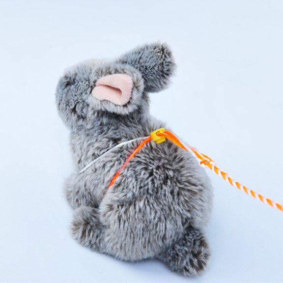 RENACLIPY Soft Cotton Rope Pet Hamster Leash with Adjustable Buckle and 2 Meter Length for Freedom