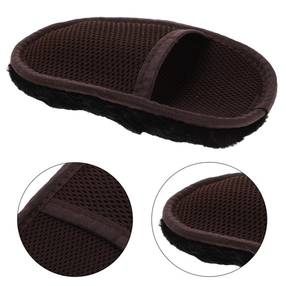 RENACLIPY Soft Faux Shoe Shine Cloth with High Density for PU Goods Care