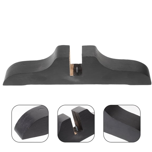 RENACLIPY Wear Resistant Divider Bracket Wooden Base Black 1Pack for Space Divider