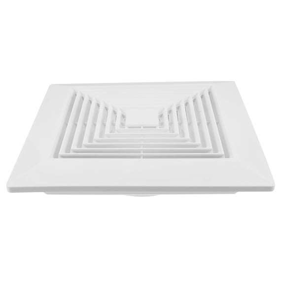 RENACLIPY Plastic Ceiling Vent Cover with Spring Lock, Bathroom Exhaust Fan Replacement Ventilation Grille