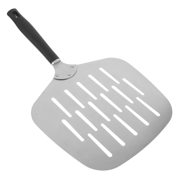 RENACLIPY Stainless Steel Pizza Peel Perforated for Crisp Pizza Transfer with Comfortable Lightweight Handle
