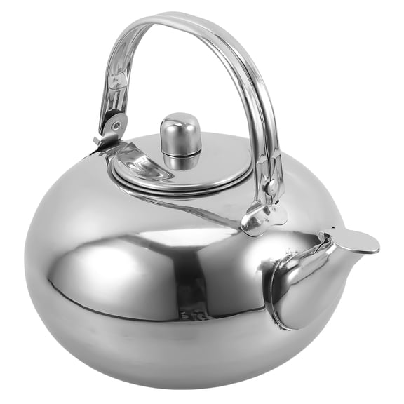 RENACLIPY Stainless Steel Tea Pot with Built-in Strainer for Tea House - 1 Set and Stylish