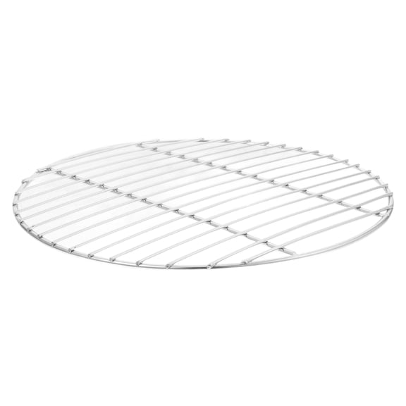 RENACLIPY Silver Stainless Steel Grill Grate Round for Barbecue and Storage