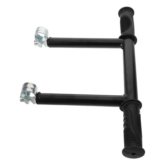 RENACLIPY Stroller Handlebar Extension Black Plastic 1Pack Ergonomic Grip For Daily Walks And Safety
