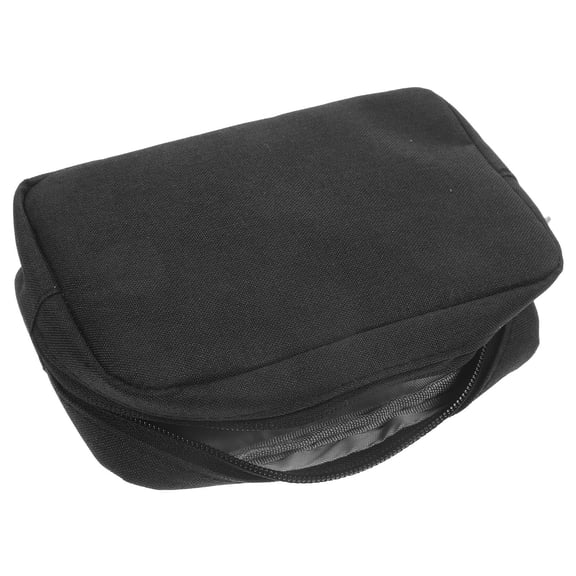 RENACLIPY Tech Accessory Organizer Travel Pouch Black, Electronics Cable Storage Bag, 1 Set