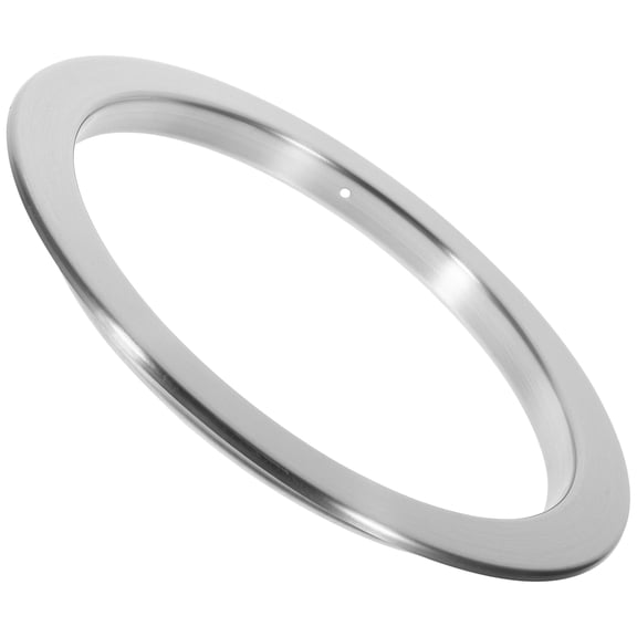 RENACLIPY Stainless Steel Countertop Trash Chute Grommet, Plated, Scratch-Resistant Finish