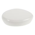 Metal Rotation RENACLIPY Travel Cosmetic Container White Metal Rotation Box ...