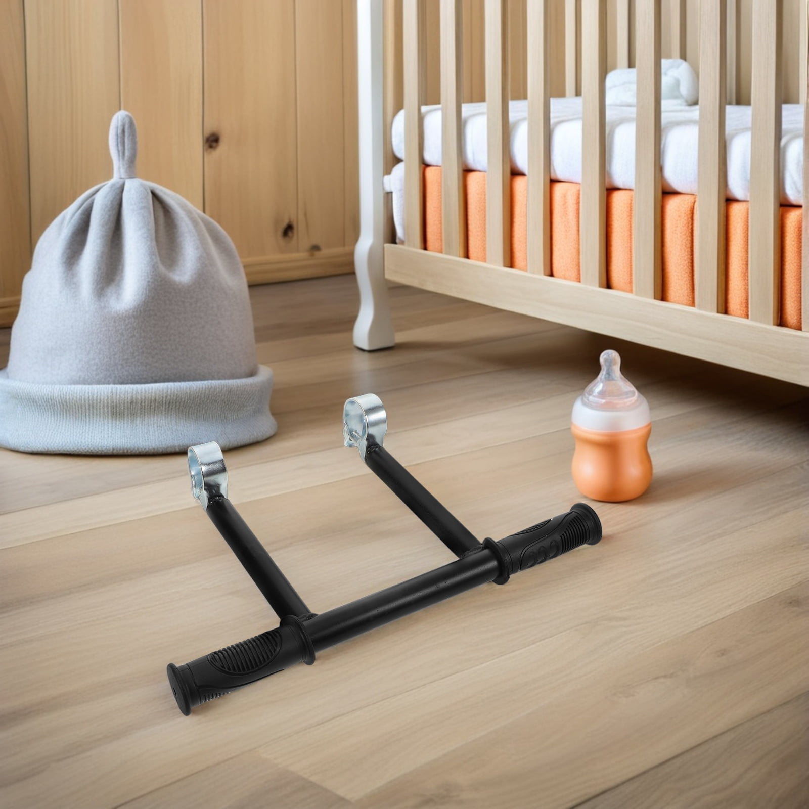RENACLIPY Stroller Handlebars Extender for Parents Adjustable Black ...