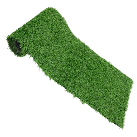 RENACLIPY Turf Carpet Green Polyester Cushioned Comfort for Decks and Balconies 1Pack
