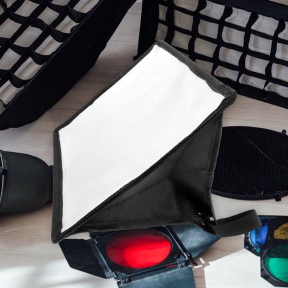 RENACLIPY Universal Black Softbox 20x30cm Camera Flash Light Diffuser