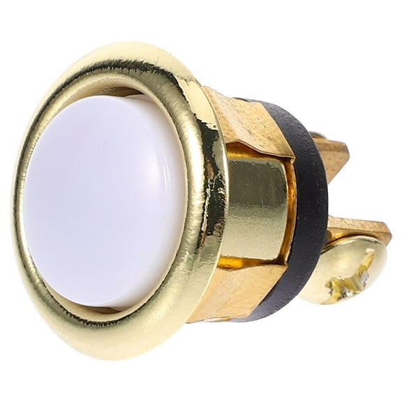 RENACLIPY Universal Doorbell Button Replacement Easy Install Round Design with LED Glow