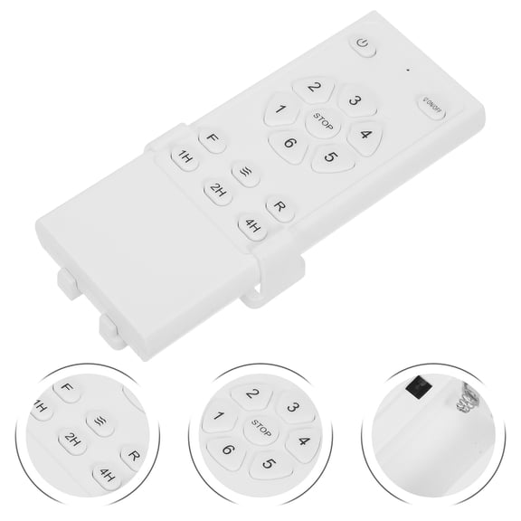 RENACLIPY Remote Control for Ceiling Fan and Light with Quiet , Easy Installation and Design