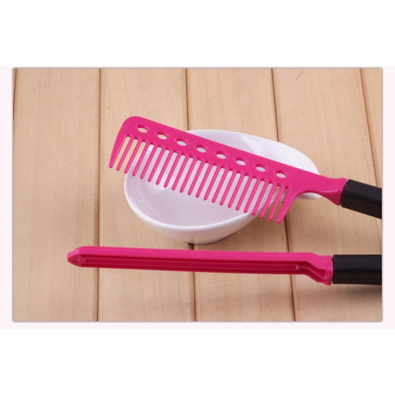 RENACLIPY V Shaped Styling Tool Hair Straightener Comb for Women Home Use 1Set
