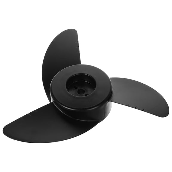 RENACLIPY Round Trolling Motor Propeller 1Pcs 7.9In Black Plastic
