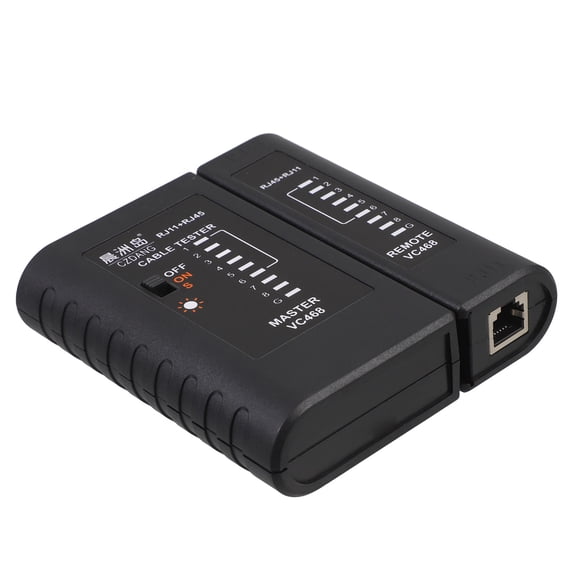 RENACLIPY Portable Network Cable Tester for Phone and Ethernet Cables - Easy to Use, Versatile and Tool