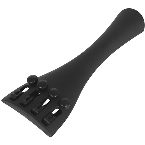 RENACLIPY Fine Tuner Violin Tailpiece Black Instrument Parts 1Pack