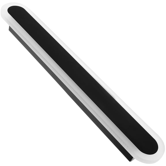 RENACLIPY Modern Acrylic LED Background Lighting for Bedroom and Aisle, Black, Energy Efficient