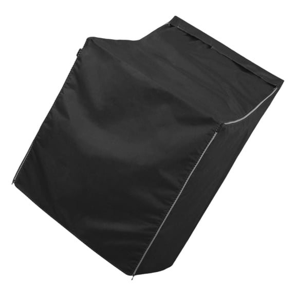 RENACLIPY Washing Machine Guard Black Waterproof Dustproof Cover For Outdoor Balcony Use 1Set