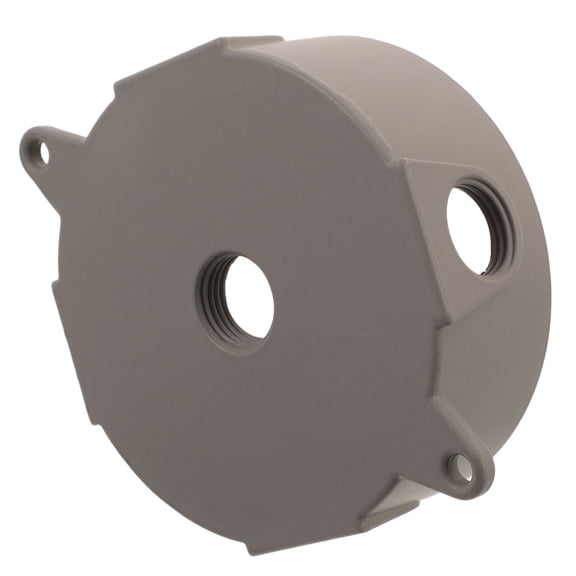 RENACLIPY Aluminum Lamp Socket Box, Plated Fixture Electrical Junction Housing for Outdoor Use