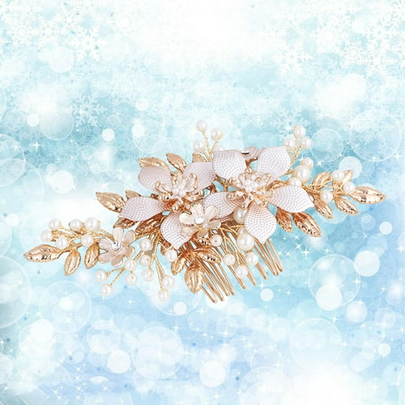 RENACLIPY Wedding Hair Comb for Brides Decorative Hair Combs for Women 1Set