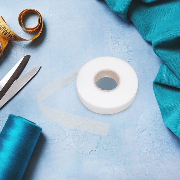 RENACLIPY White Iron-On Hem Tape for Clothes and Curtains, No-Sew Fabric Adhesive Tape for Quick Repairs and Easy Alterations