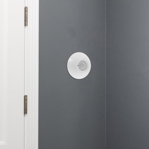 RENACLIPY White Motion or Alarm for Home Indoor Use with 360 Degree Passive Detection