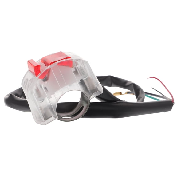 RENACLIPY White Motorcycle Handlebar on Off Switch with Brake Light and Fog Light Control