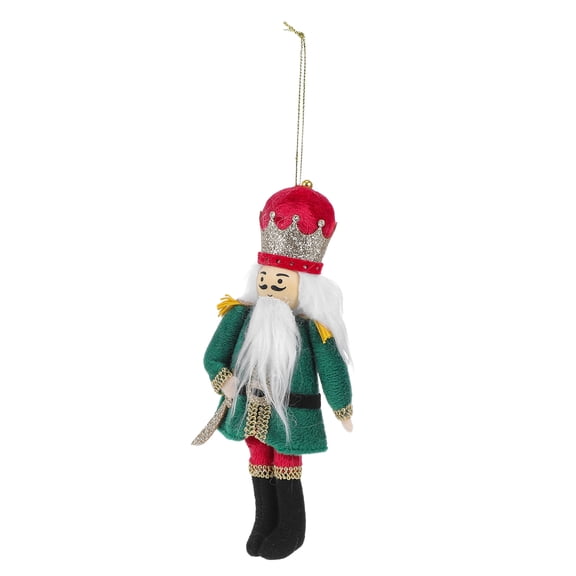 RENACLIPY Elegant Green Nutcracker Christmas Hanging Decorations for Home Holiday Dcor
