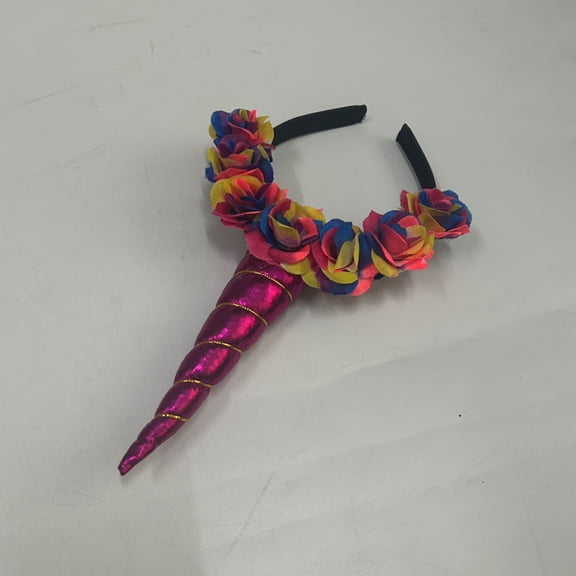 RENACLIPY Multi-Color Horn Headband Hairband Comfortable Party Accessory for Kids, Teens, and Adults Cosplay