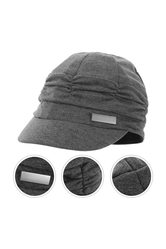Soft Cotton Chemo Hat Set for Women, Comfortable and Breathable Caps for Everyday Use During Chemotherapy