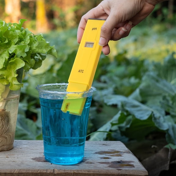 RENACLIPY pH Calibration Meter Set with ATC pH Meter and Buffer for Precise Measurements