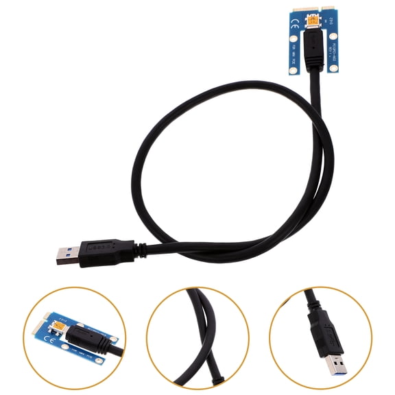 RENACLIPY Black External GPU with USB Line for Laptop Boosting Graphics Performance At Home