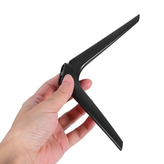 RENACLIPY Black Plastic Stand Mount Stable Support for Home Use, and Easy to Install, 1 Set