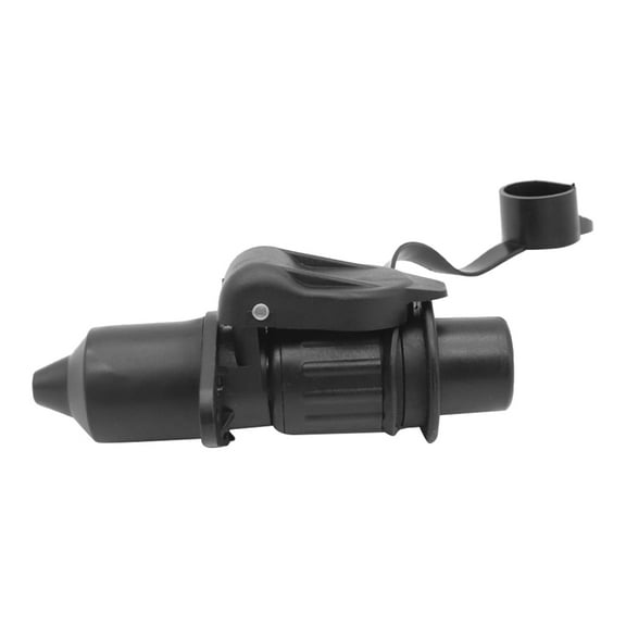 RENACLIPY Trailer Wiring Adapter Connector Black ABS 3-Way for Trailer Lights 1 Piece