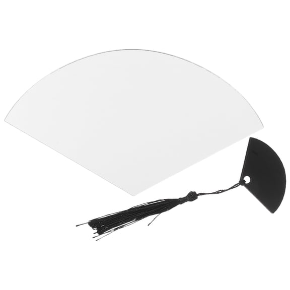 RENACLIPY Acrylic Fan Mirror Wall Decals for Modern Living Room Decor and Home Decoration