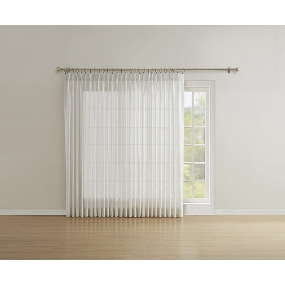 RENAISSANCE HOME FASHION Simplicity Pinch Pleated Patio Panel