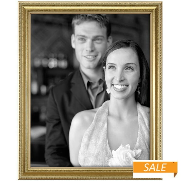 RENAISSANCE Provincial Antique-Gold 8x10 Frame from MCS - 8x10