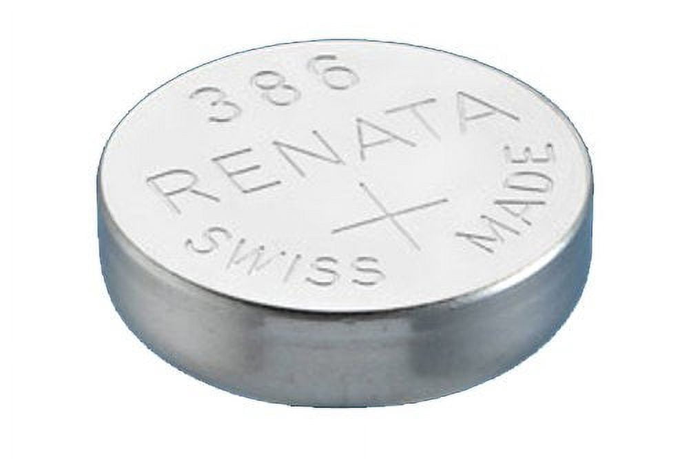 RENATA WATCH BATTERY 1.55V SWISS MADE BATTERIES 386 SR43W - Walmart