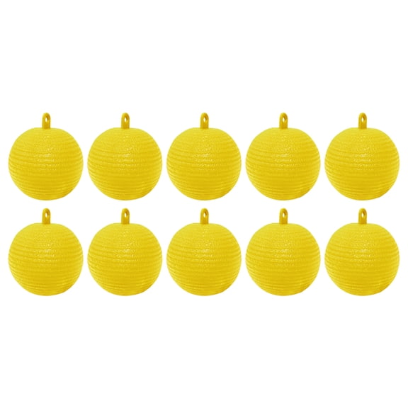 RENDZJ 10pcs Fruit Fly Traps Ball Flying Insects Traps Ball Fly Trap Pest Control Ball for Indoor Outdoor Plants Trees Flying Insects