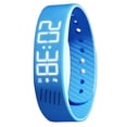 thumbnail image 1 of RENDZJ Vibrating Alarm Wristband Waterproof Alarm Clock Watch for Men & Women (Blue), 1 of 9