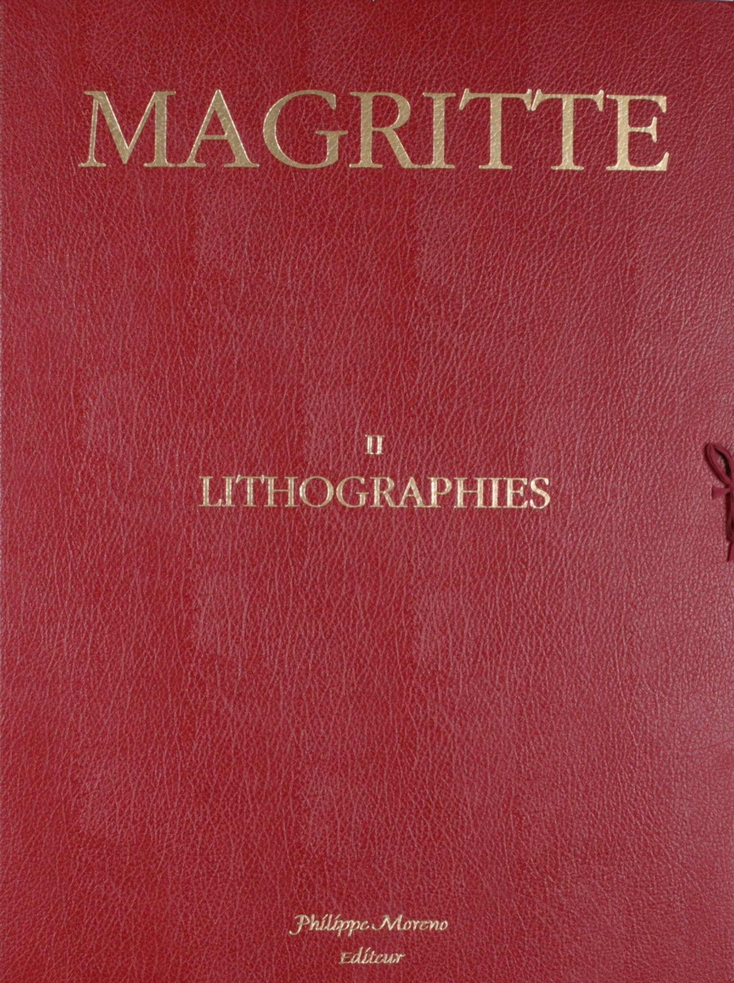 RENE MAGRITTE Lithographies II BOX ONLY