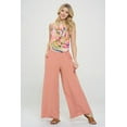 thumbnail image 1 of RENEE C Linen Wide Leg Pants with Pockets, 1 of 11