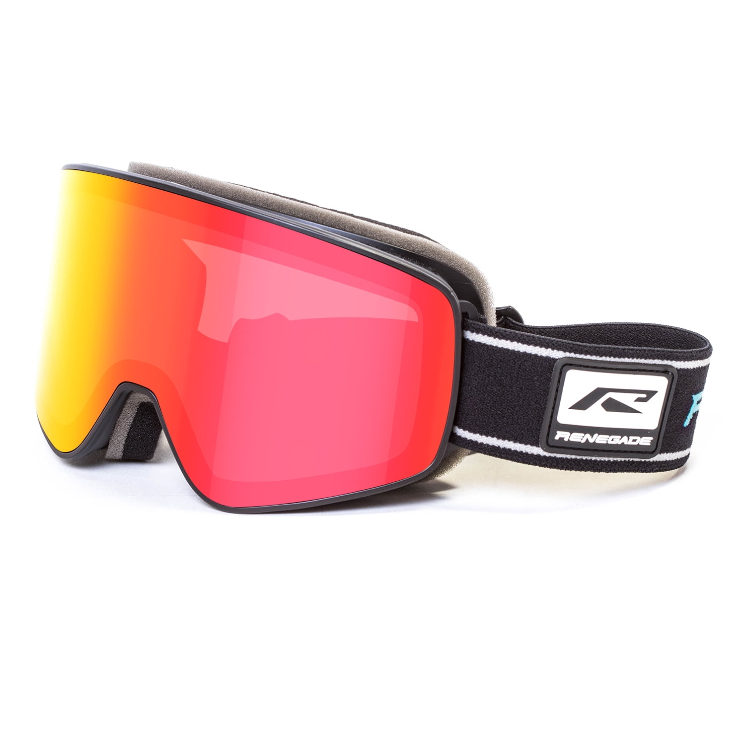 Elliotte - Red Ski Goggles For Men & Women