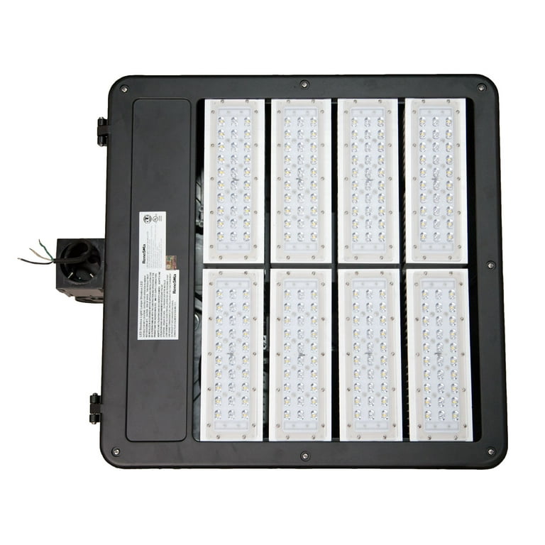 RENESOLA 320 Watts 120 277V UL DLC Listed LED Shoebox Light Fixture 5000K