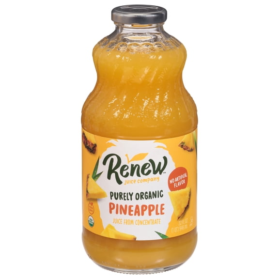 RENEW - Pineapple Juice - 32 Fo, Case of 6