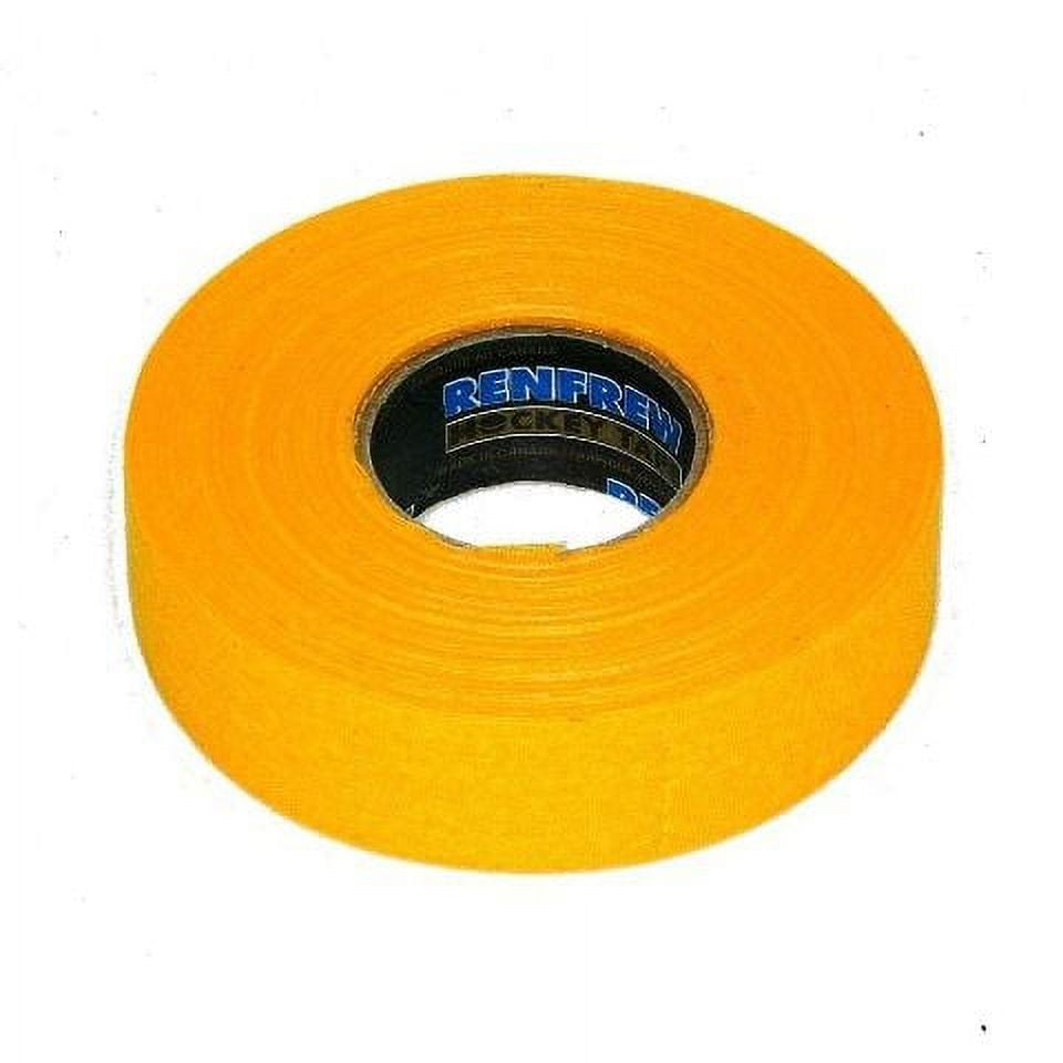 RENFREW PRO (1) Single Roll GOLD Cloth Hockey Stick, Blade Tape 24MM x 25M